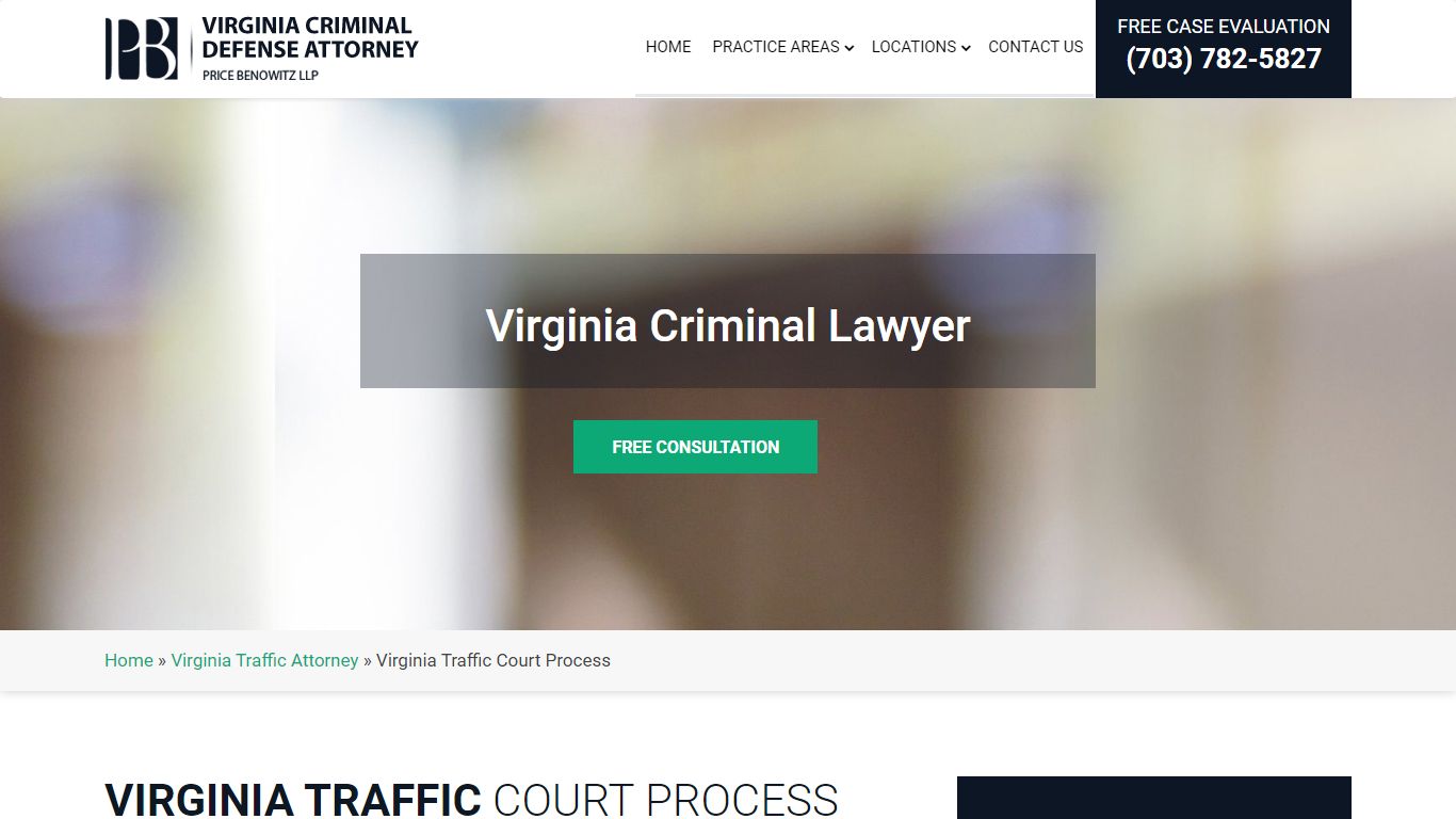 Virginia Traffic Court Process | Traffic Defense in VA